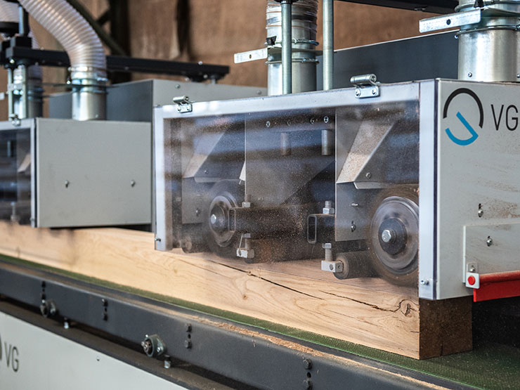 machine voor borstelen