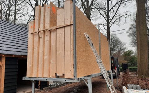 Bouwpakket houtskeletbouw villa Aalter