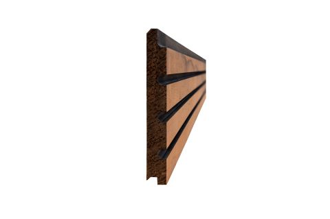 HOTwood Clear Pine Piano QC met zwarte strepen