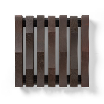 HOTwood essen Wave in trendkleur Espresso HOTwood essen Wave in trendkleur Espresso