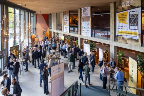 Carpentier sponsor van de Houtdag 2024, een dagcongres over houtbouw