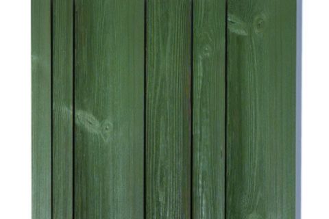 HOTwood pine geborsteld en geolied in trendkleur Matcha