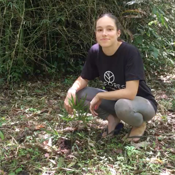 aanplanting eerste bamboe in Amazonewoud Peru via Go Forest