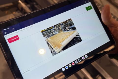 Applicatie voor digitale kwaliteitscontrole tijdens productie Applicatie voor digitale kwaliteitscontrole tijdens productie