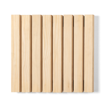 Accoya gevelbekleding Rhombus profiel met onzichtbare bevestiging