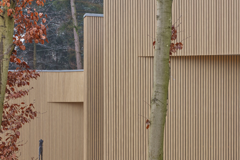 Accoya Holzfassade mit natürlichem Look Accoya Holzfassade mit natürlichem Look
