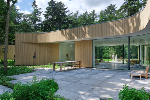 Accoya gevelbekleding natural look