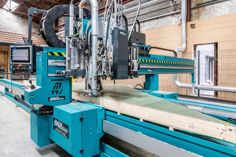 Holzrahmenbau Maschine Holzrahmenbau Maschine