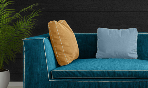 Ignite wandbekleding met gebrande look