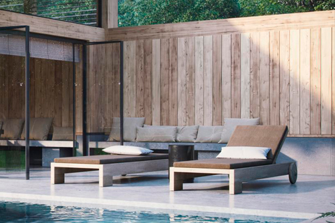 Houten afsluiting