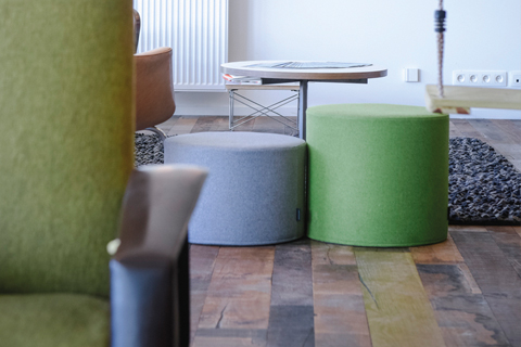 project met geolied recuperatie eiken Brownstone als vloerbekleding