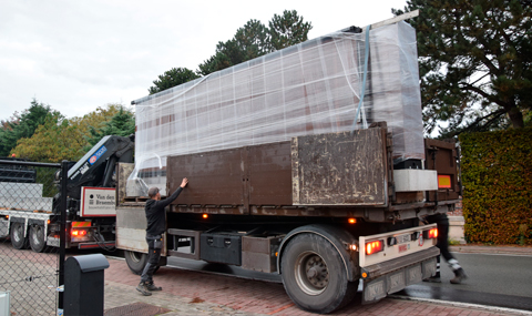 Plaatsing houten poort | Carpentier
