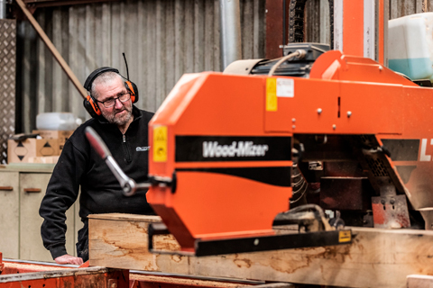 Hout verzagen