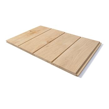 Eiken gevelbekleding Planchet T&G S4