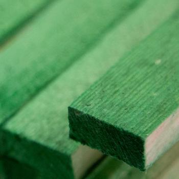 Uitlattingslatten voor houten gevelbekleding