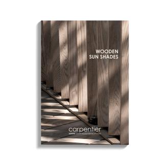 Houten zonwering brochure Carpentier