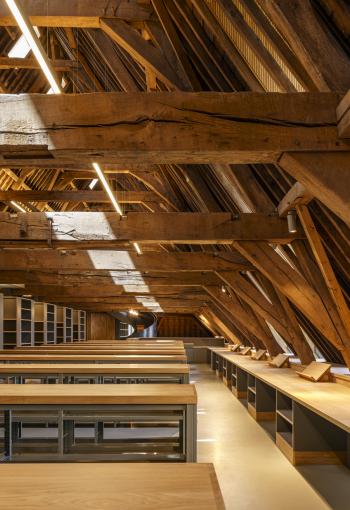 Eiken dakgebinte Het Predikheren Mechelen | Carpentier