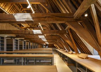 Eiken dakgebinte Het Predikheren Mechelen | Carpentier