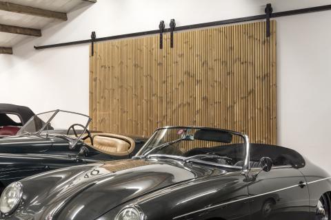 Houten schuifdeur Classic Cars