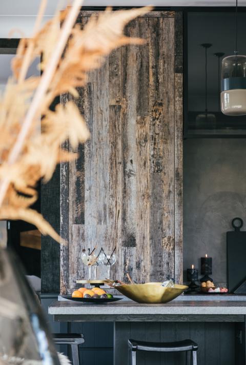 Oud eiken keuken, villa regio Kortrijk