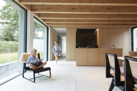 Eiken balken plafond | Carpentier