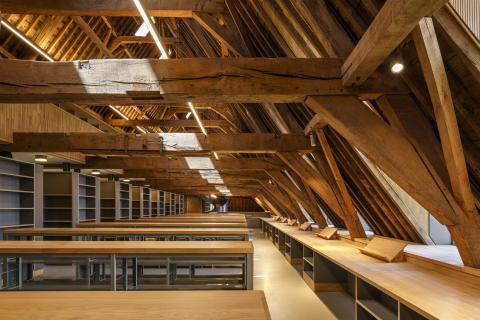 Eiken dakgebinte Het Predikheren Mechelen | Carpentier