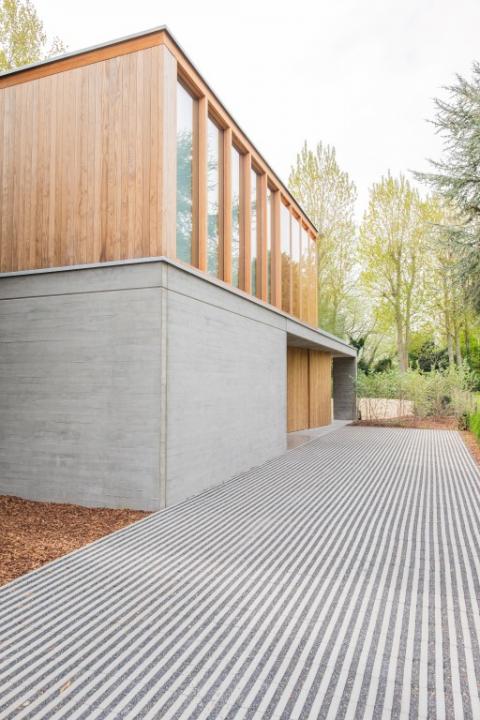 Gevelbekleding HOTwood clear pine Villa Koksijde | Carpentier