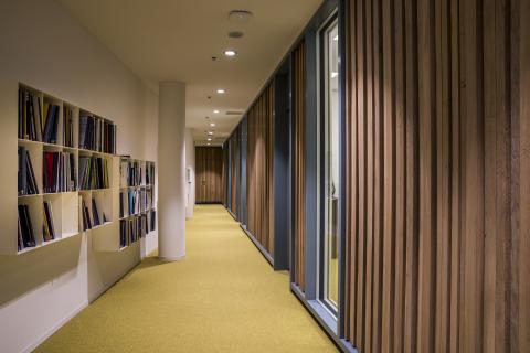 Eiken wandbekleding maatwerk
