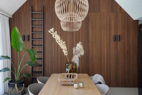 Thermische essen wand poolhouse