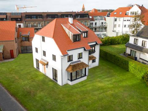 Koppelwoning in houtskelet te Knokke