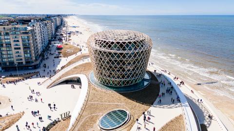 Silt Casino Middelkerke met Accoya gevelbekleding