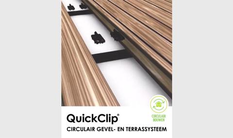 Circulair terras- en gevelsysteem