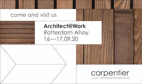 Carpentier op Architect@Work Rotterdam