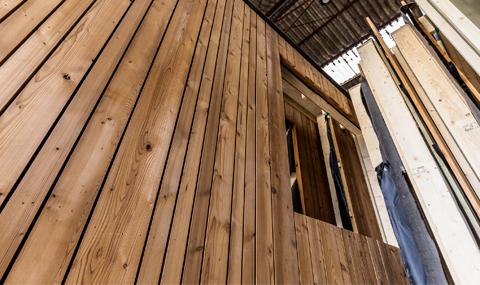 Plug-and-play prefab houtskeletwanden
