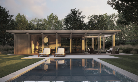 Forestique: modulair houten bijgebouw met architecturale meerwaarde