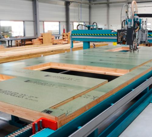 CNC machine houtskeletbouw | Carpentier