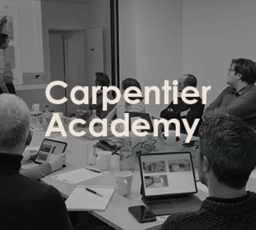 Carpentier Academy over iPad app in Meulebeke