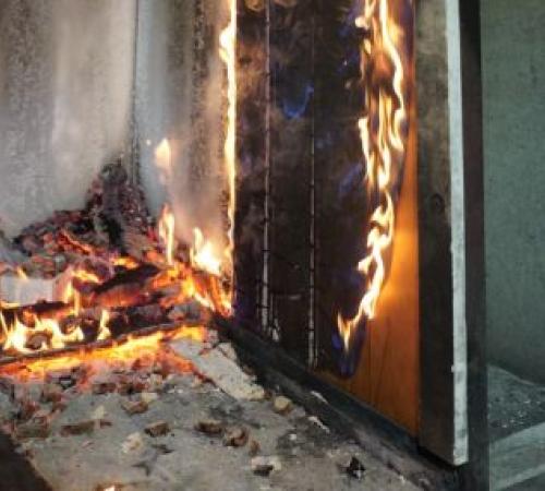 Fire resistance tests required for treated wood cladding