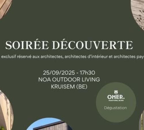 Soirée découverte à NOA outdoor living 