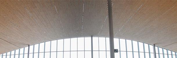 Thermisch naaldhout plafond