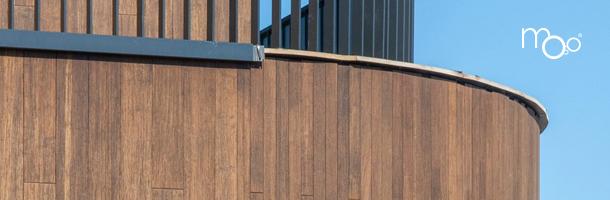 Thermisch bamboe gevelbekleding
