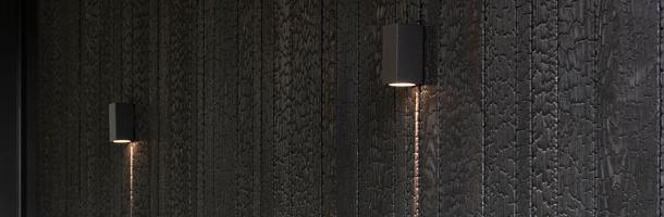 Gebrand hout gevelbekleding