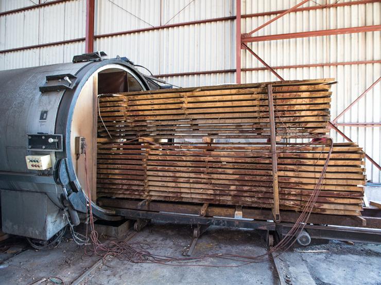 Hout drogen