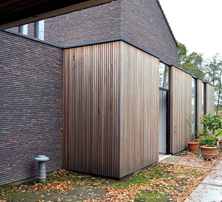 Timber cladding Aalter