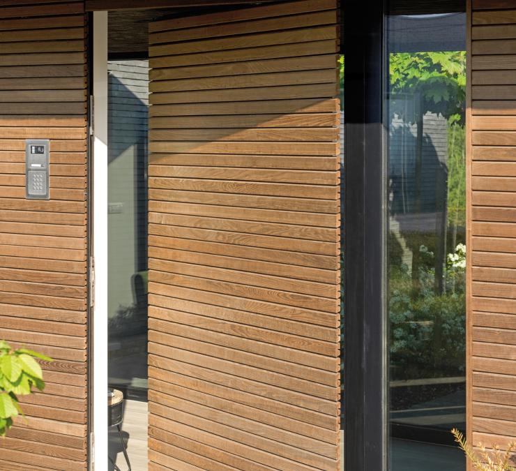 Houten gevelbekleding Oudenaarde
