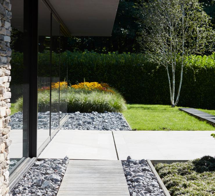 Houten terras Villa Lubbeek