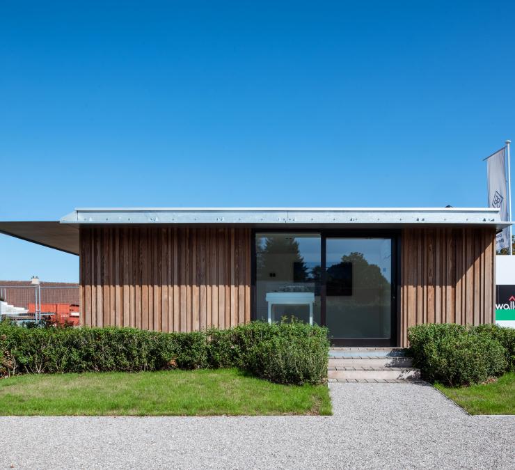 HOTwood essen gevelbekleding Bouwbedrijf Coussée-Bostoen Roeselare