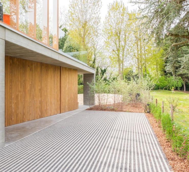 Gevelbekleding HOTwood clear pine Villa Koksijde | Carpentier