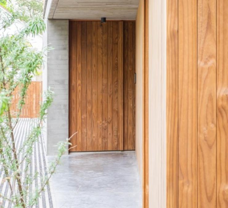 Gevelbekleding HOTwood clear pine Villa Koksijde | Carpentier