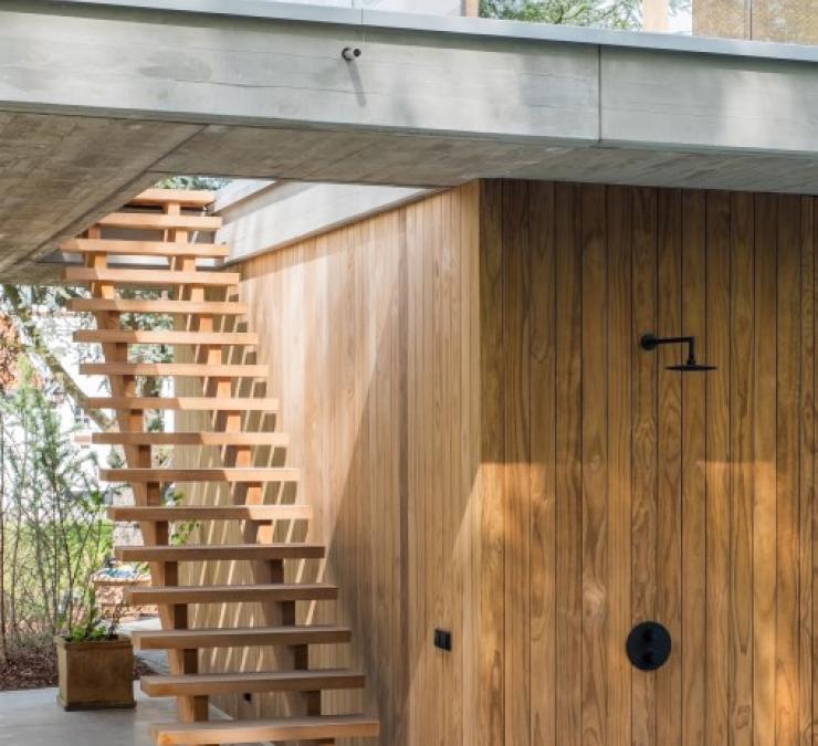 Gevelbekleding HOTwood clear pine Villa Koksijde | Carpentier